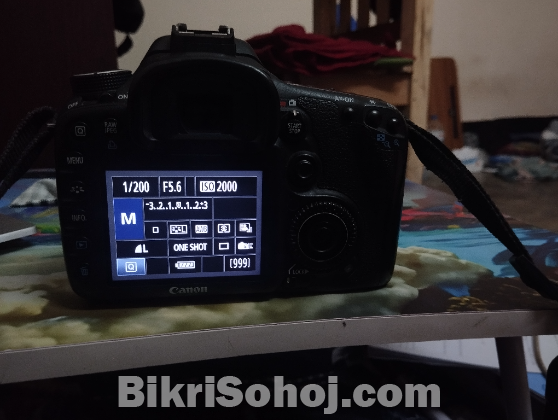 Canon 7d camera with 55-250 stm lense